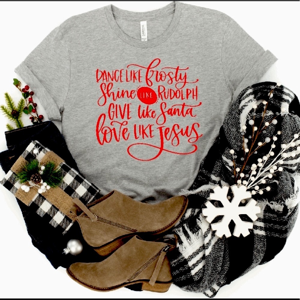Dance Like Frosty Short Sleeve Tshirt